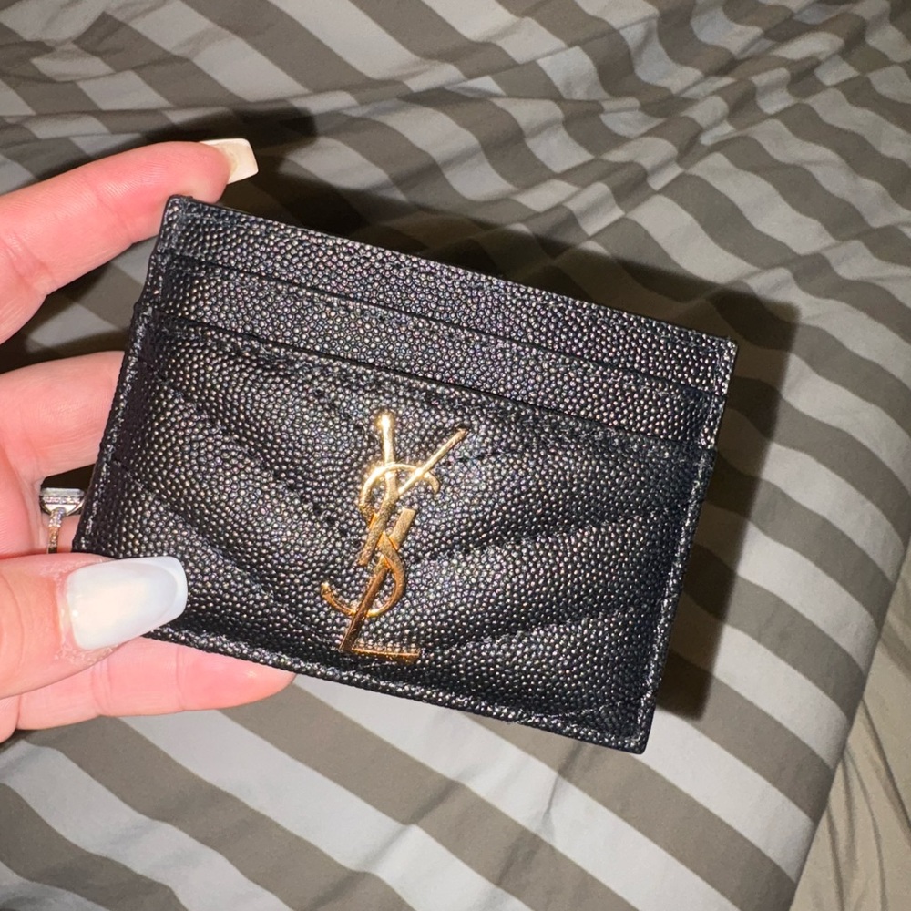 YSL card holder